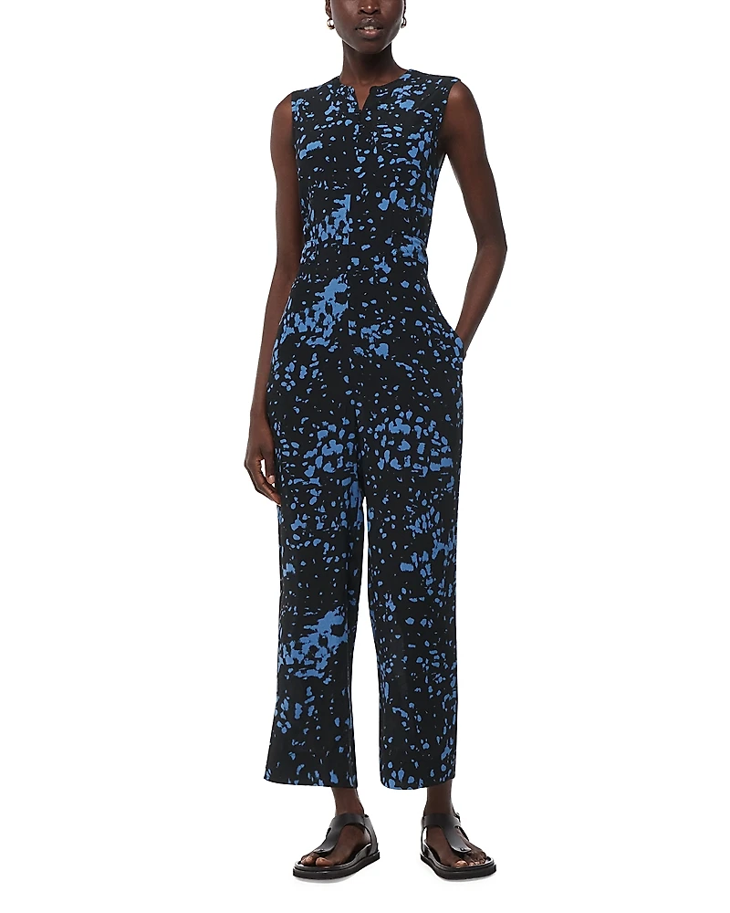 Whistles Smudged Spot Drew Jumpsuit