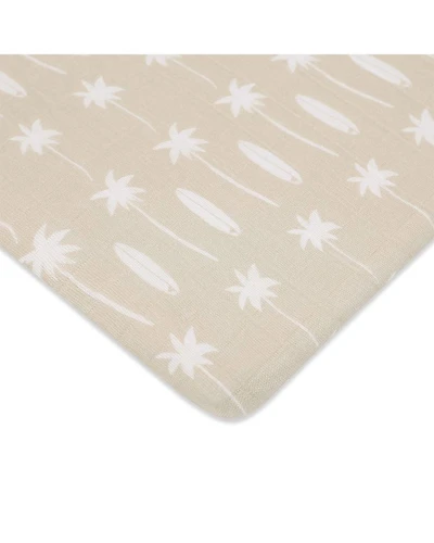 All Stages Bassinet Sheet GOTS Certified Organic Muslin Cotton