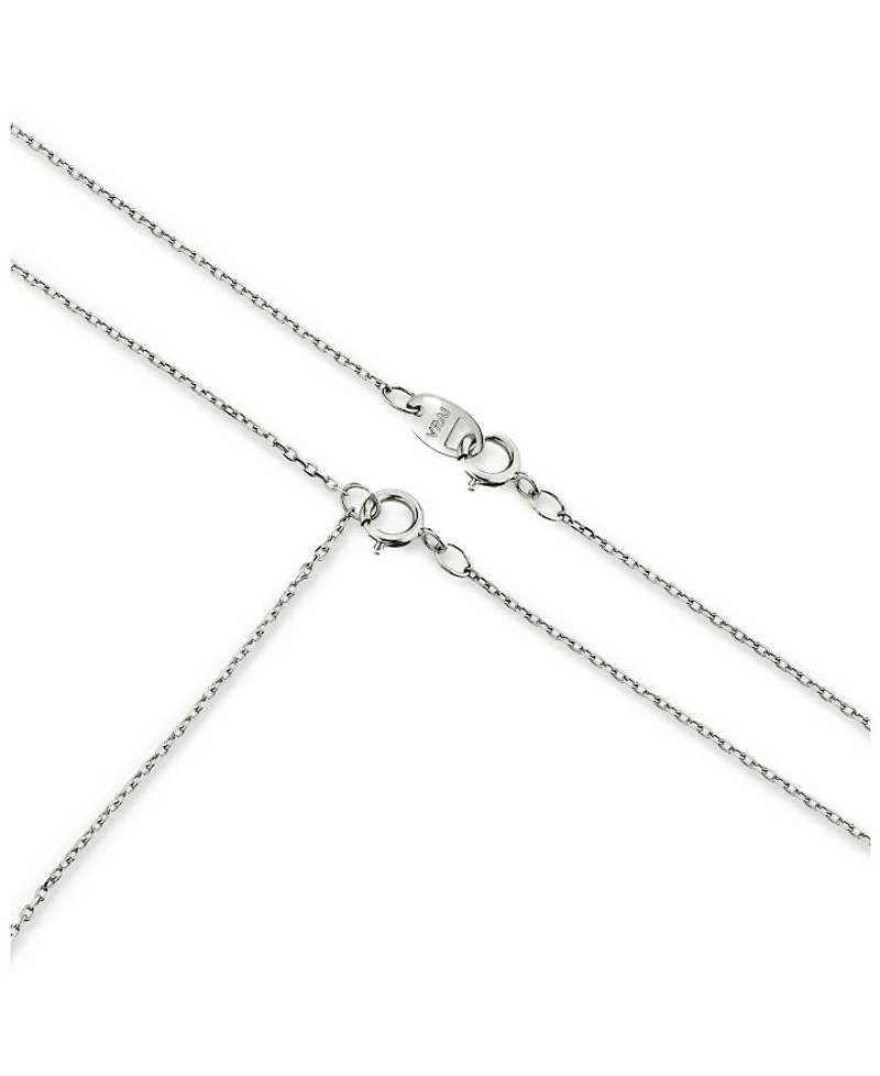 V Necklace 14K Yellow Gold, .50ctw Round Brilliant Lab Grown Diamond, 16-18"