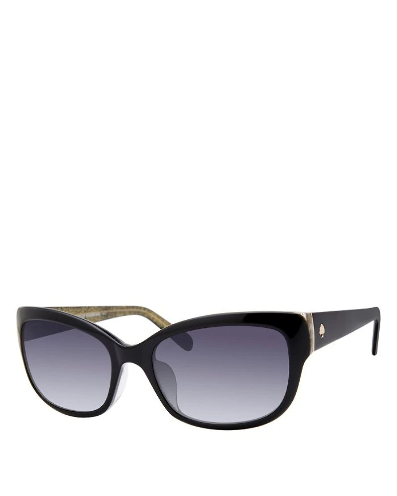 Johanna Rectangular Sunglasses, 53mm