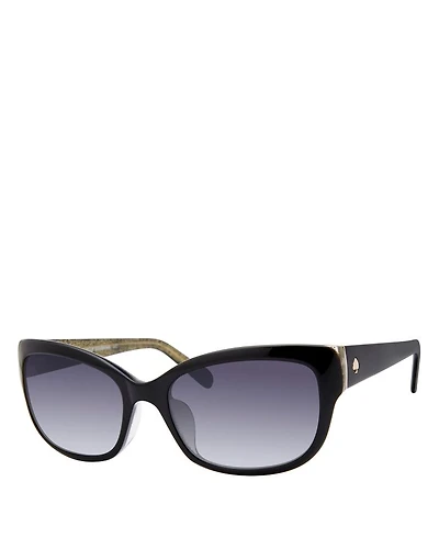 Johanna Rectangular Sunglasses, 53mm