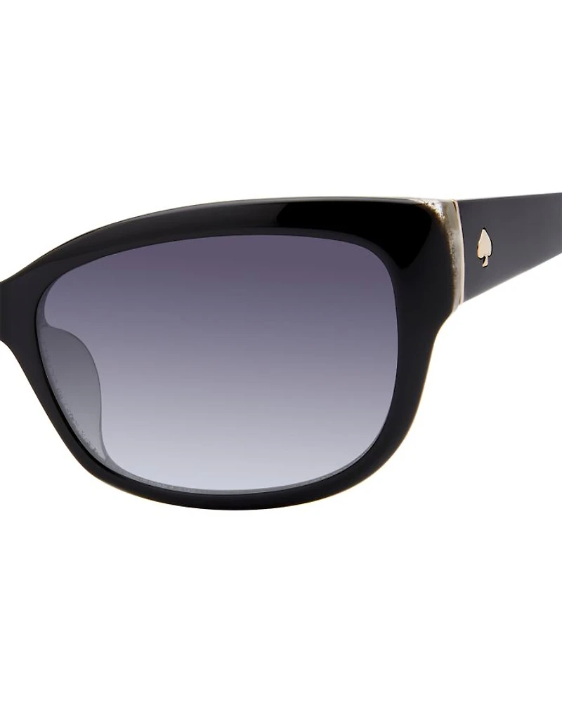 Johanna Rectangular Sunglasses, 53mm