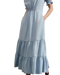 Limited Tilgate Chambray Midi Dress