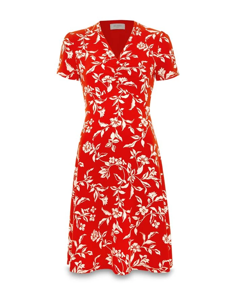 Lydia Jersey Fit & Flare Dress