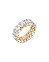 Bloomingdale's Fine Collection Certified Lab Grown Diamond Emerald Cut Eternity Band