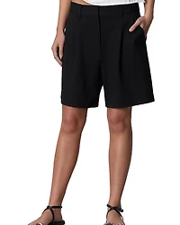 rag & bone Irina Mid Rise Ponte Tailored Shorts