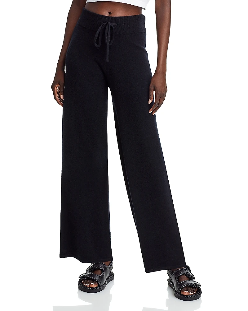Aqua 100% Cashmere Drawstring Pants - Exclusive