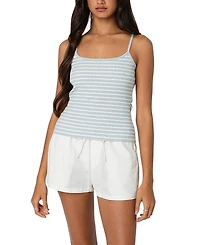 Edikted Gretta Striped Ribbed Tank Top