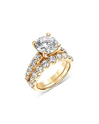 Bloomingdale's Fine Collection Certified Lab Grown Diamond Bridal Set