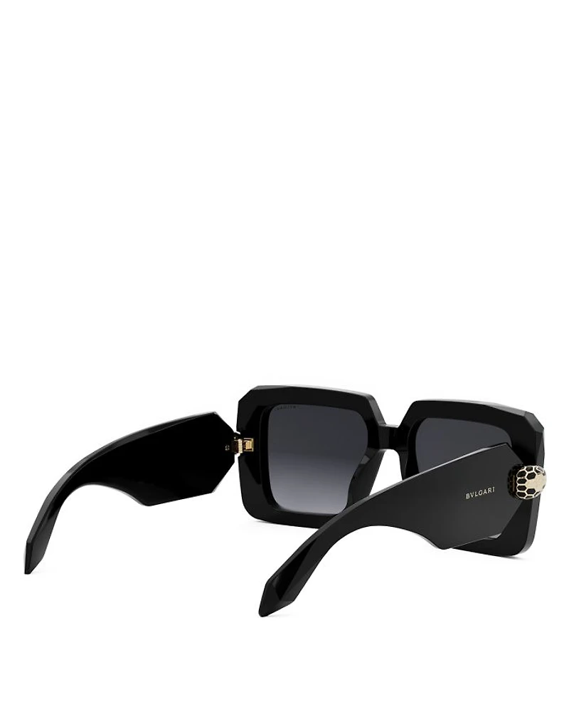 Serpenti Geometric Sunglasses