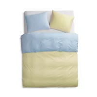 Reversible Egyptian Cotton Duvet Cover Set, Full Queen - Exclusive