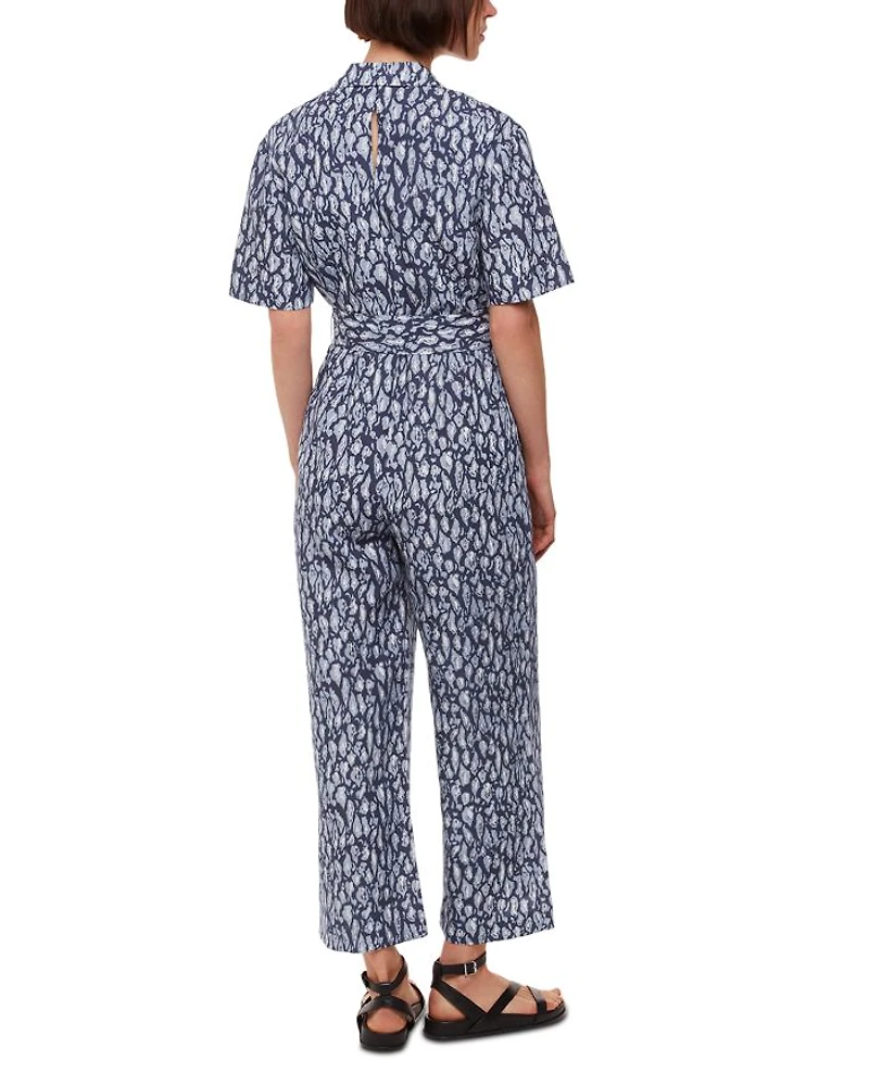 Flaming Leopard Jumpsuit