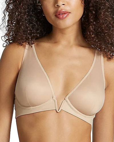 Commando Mesh Plunge Underwire Bra