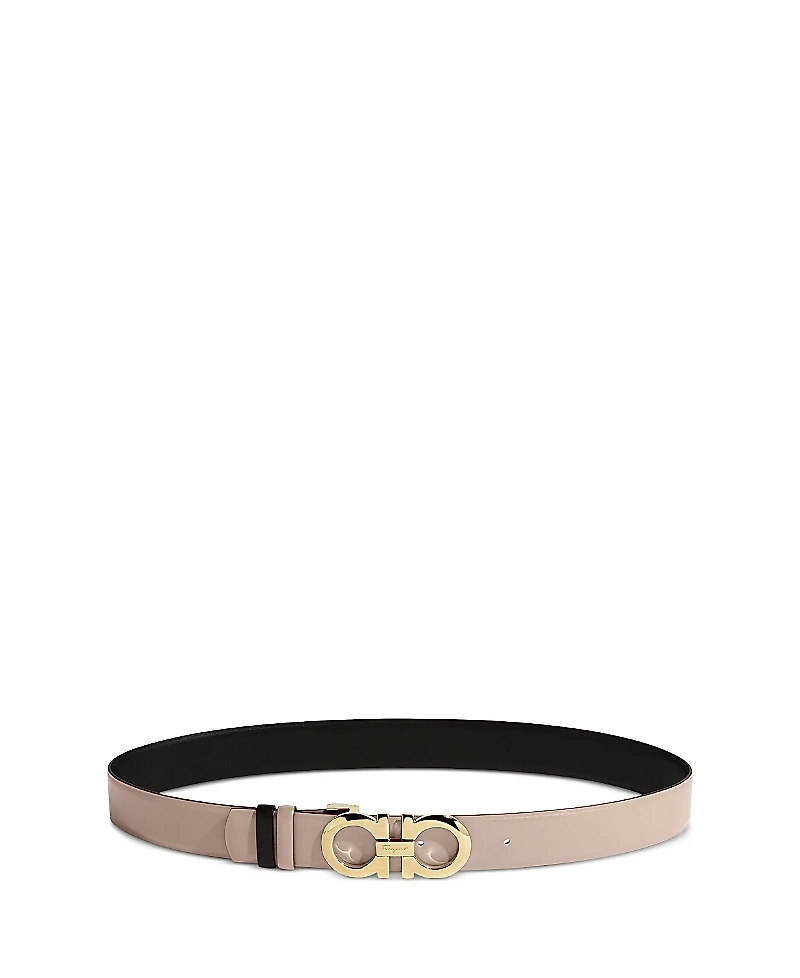 Salvatore Ferragamo Women's Adjustable & Reversible Gancini Belt