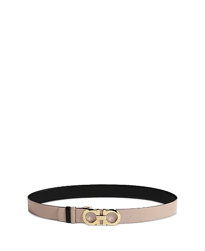 Salvatore Ferragamo Women's Adjustable & Reversible Gancini Belt