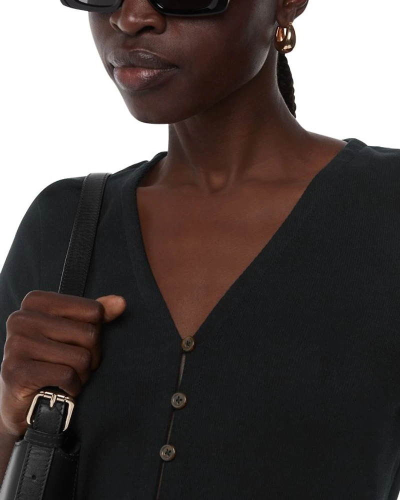 Button Front Top