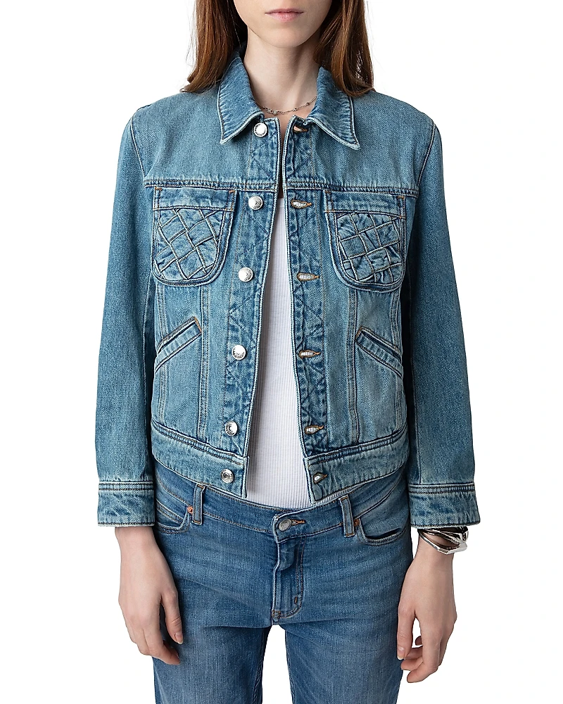 Zadig & Voltaire Kioka Denim Jacket