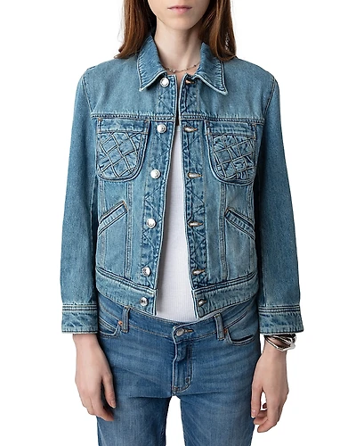 Zadig & Voltaire Kioka Denim Jacket