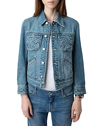 Zadig & Voltaire Kioka Denim Jacket