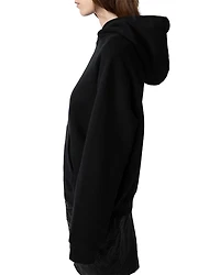 Georgy Pmo Rhinestone Wings Hoodie