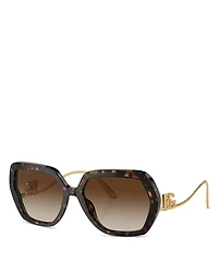 Dolce & Gabbana Geometric Sunglasses, 58mm