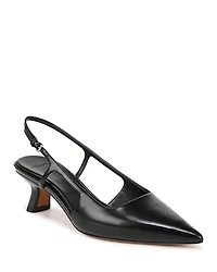 Vince Camuto Women's Bianca Slingback Mid Heel Pumps