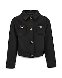 Versace Girls' Stretch Cady Jacket - Big Kid