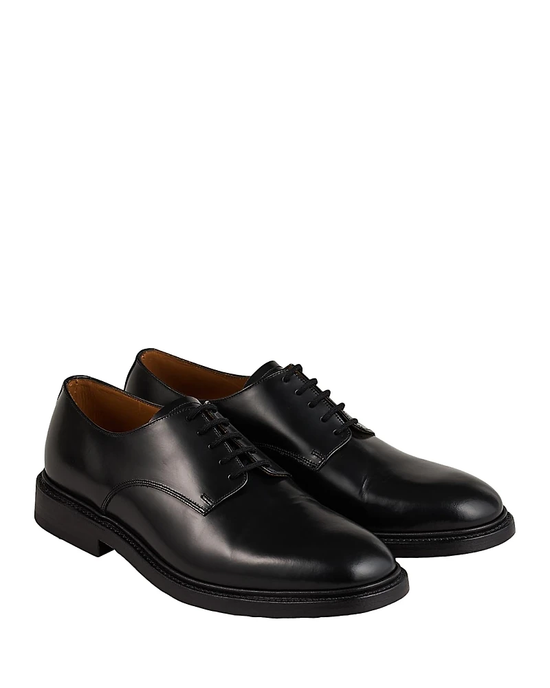 Sandro Patent Leather Derby Shoes