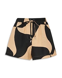 Triangle Swirl Shorts