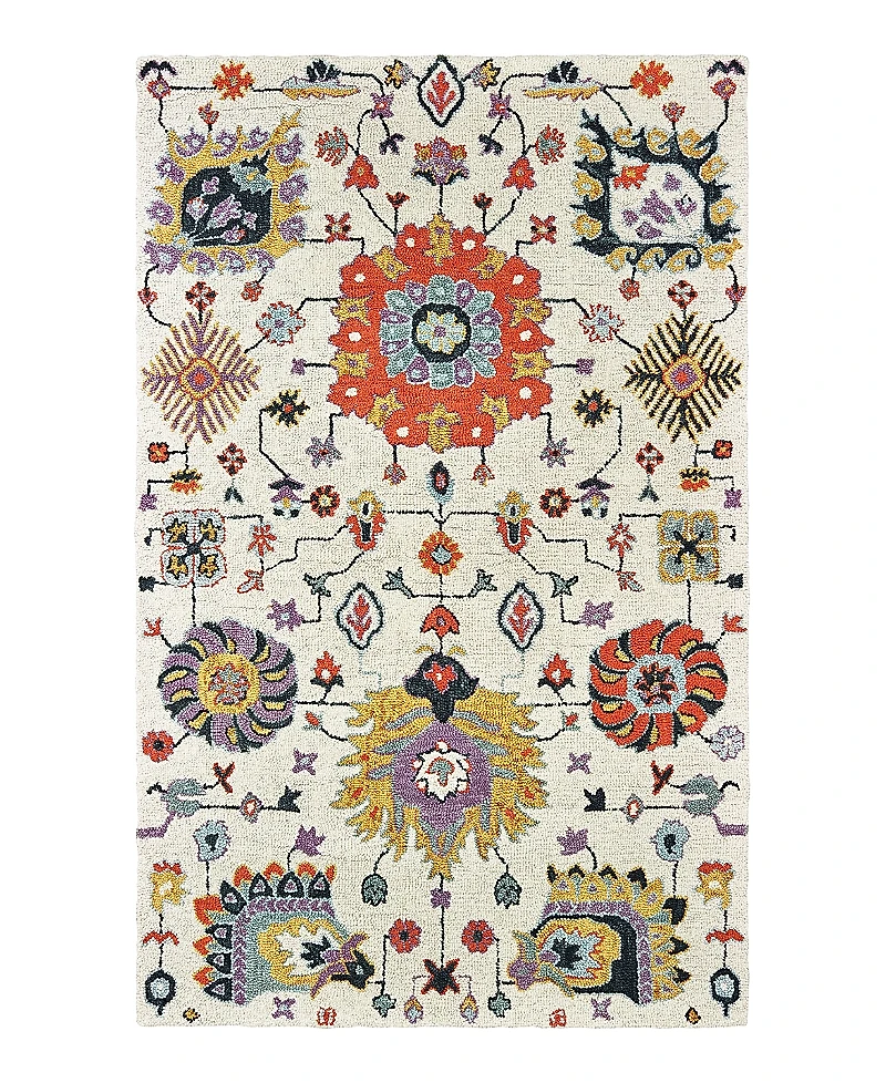 Oriental Weavers Zahra 75502 Area Rug, 3'6 x 5'6