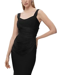 The Autumn Fringe Bandage Gown