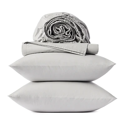 Coyuchi Refined Percale Sheet Set