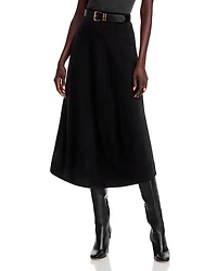 Cashmere Midi Skirt - Exclusive