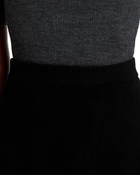 Cashmere Midi Skirt - Exclusive
