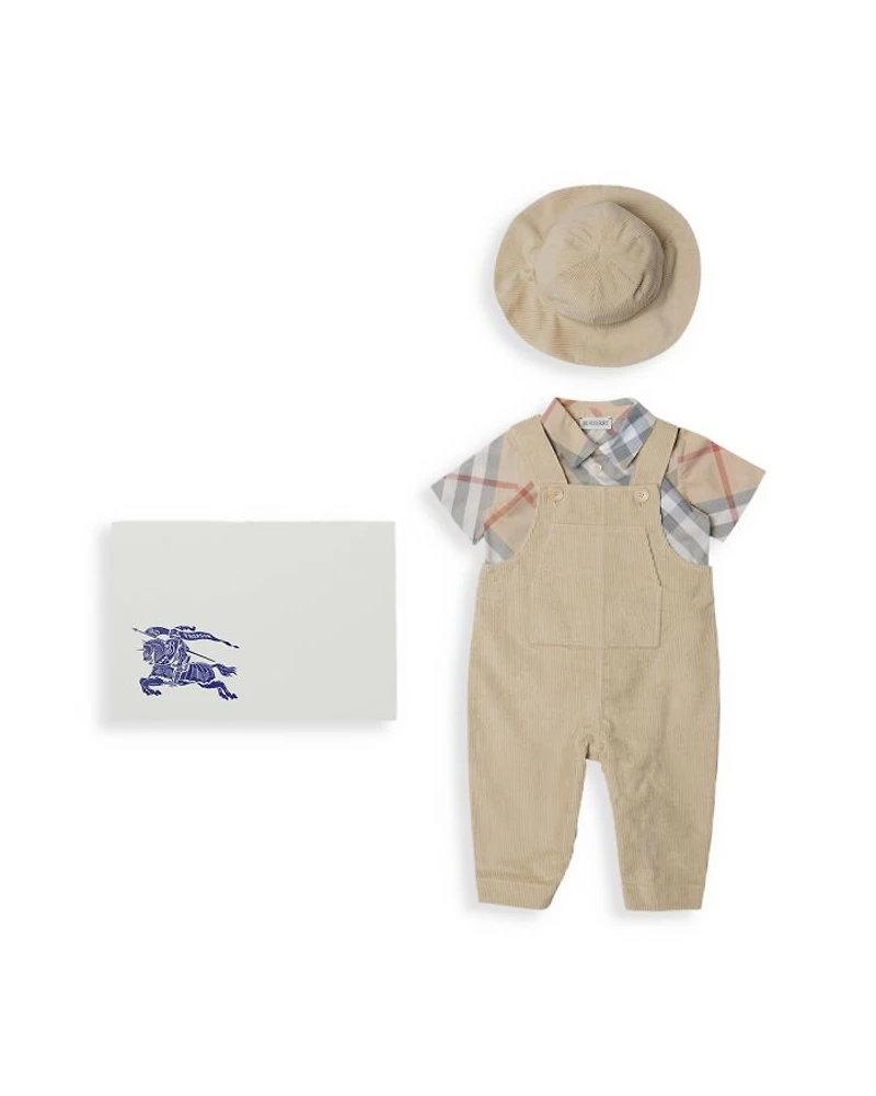 Unisex Cotton 3 Piece Gift Set - Baby