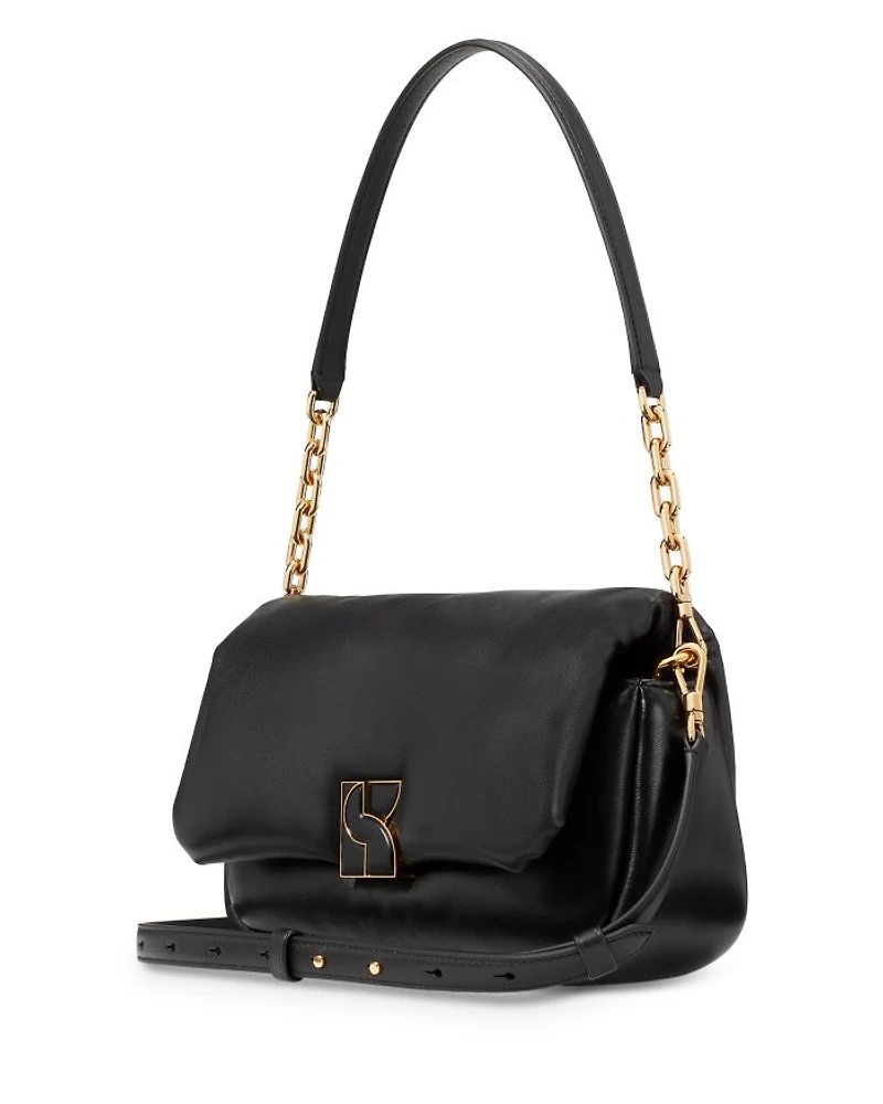 Dakota Puffy Leather Crossbody