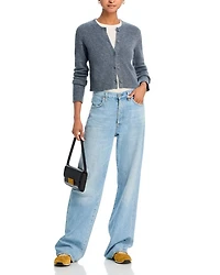 Matilda Crewneck Cardigan Sweater