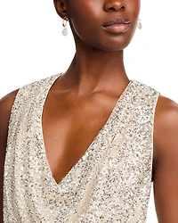 Halter Sequin Gown