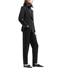 Silk Ruffle Shirt