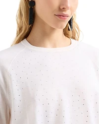 Embellished Wool Sweater