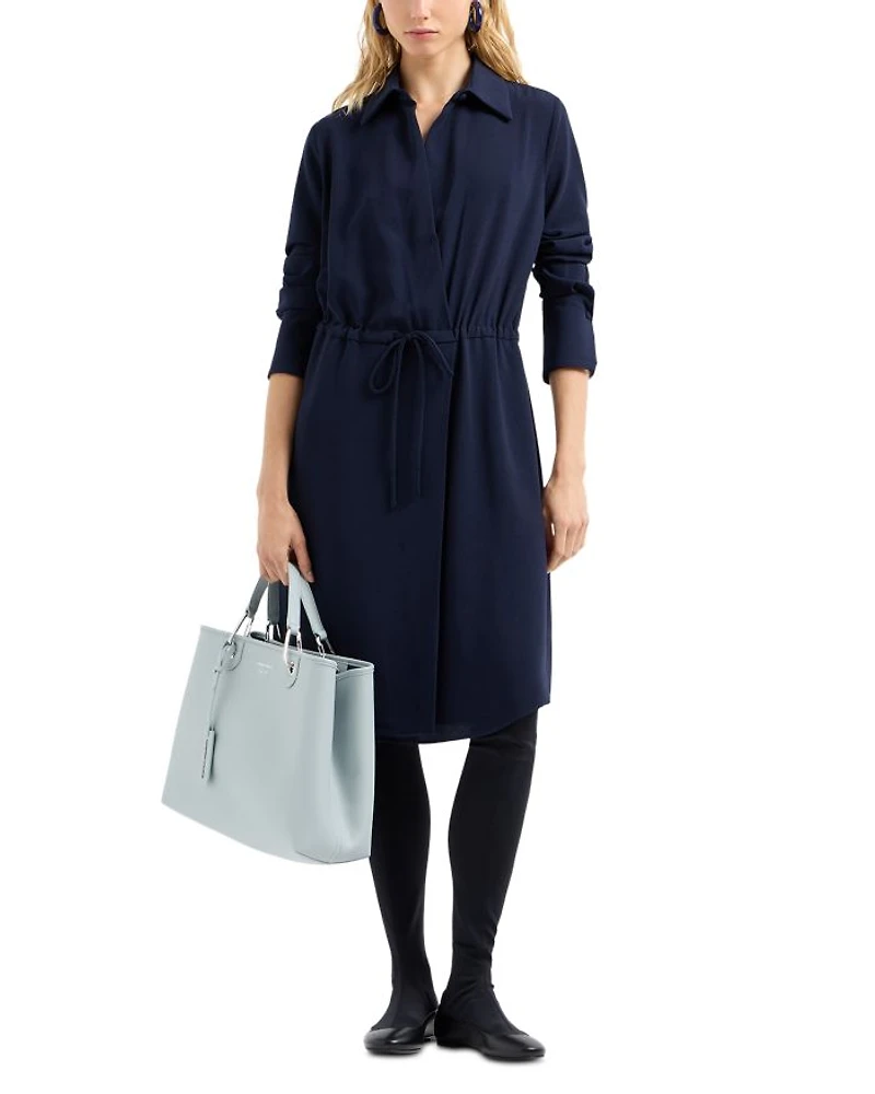 Drawstring Waist Dress