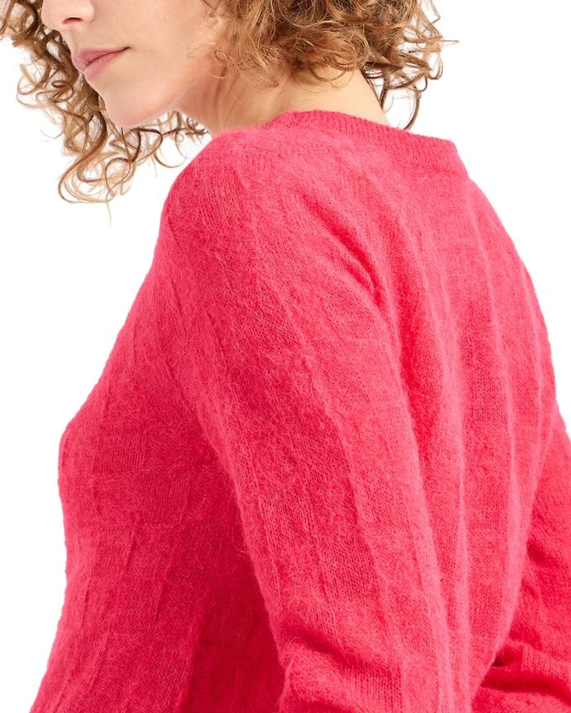 Jacquard Check Sweater
