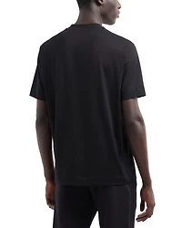 Pima Cotton Embossed Logo Tee