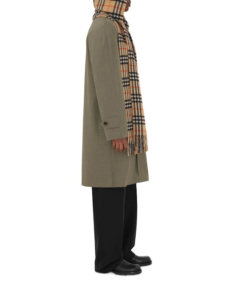 Lola Check Cashmere Hooded Scarf