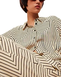 Angled Stripes Shirt