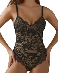 Shaping Lace Shapewear Bodysuit