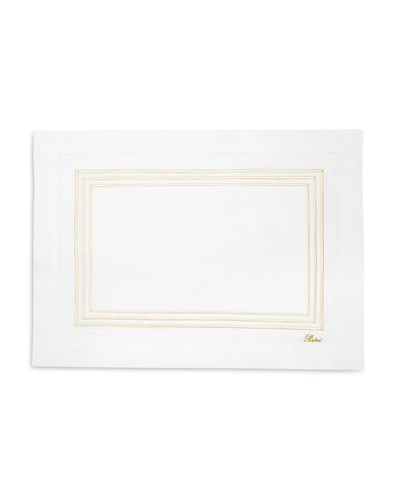 Pratesi Tre Righe Oblong Placemats, Set of 4
