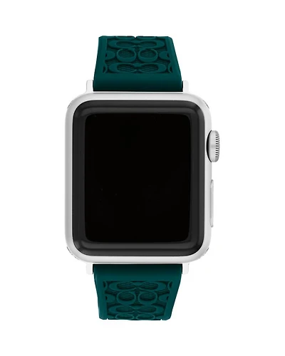 Apple Watch® Green Silicone Strap, 38/40/41mm