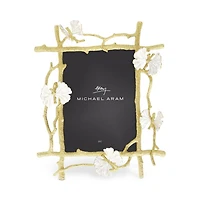 Butterfly Ginkgo Gold Frame, 5" x 7"