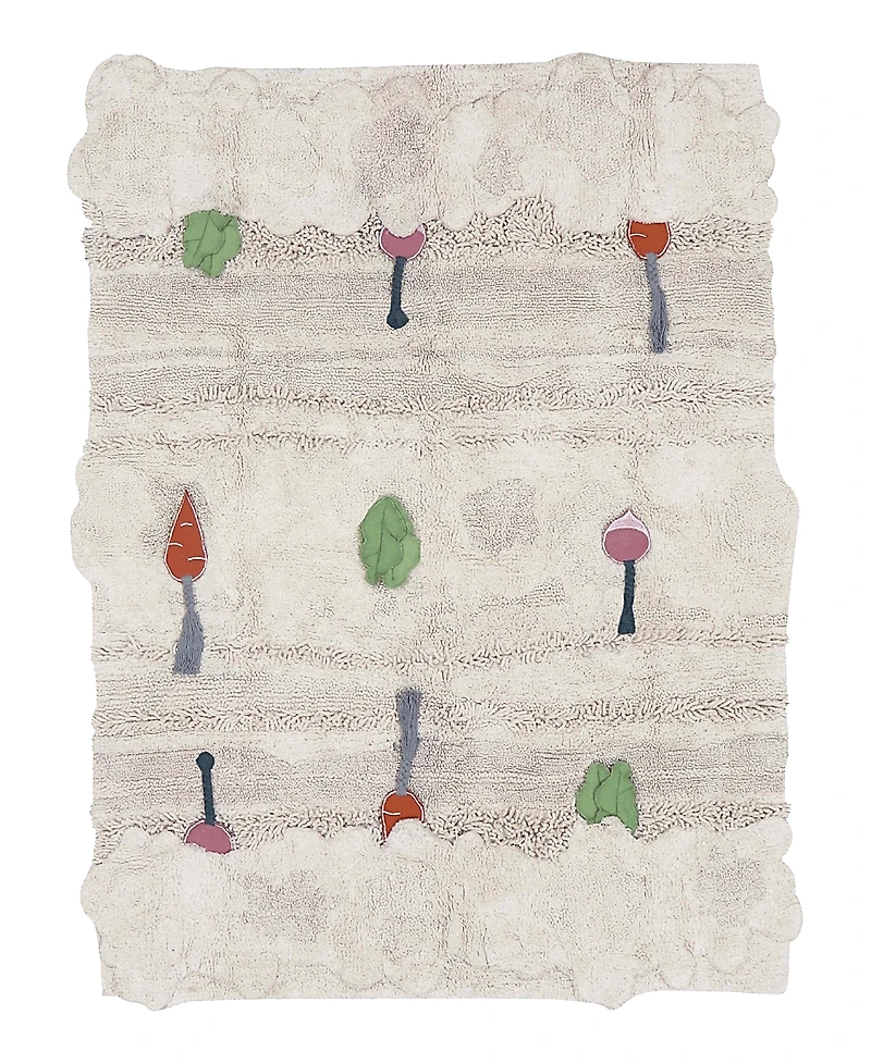 Lorena Canals O C Washable Veggie Garden Area Rug, 4' x 5'3